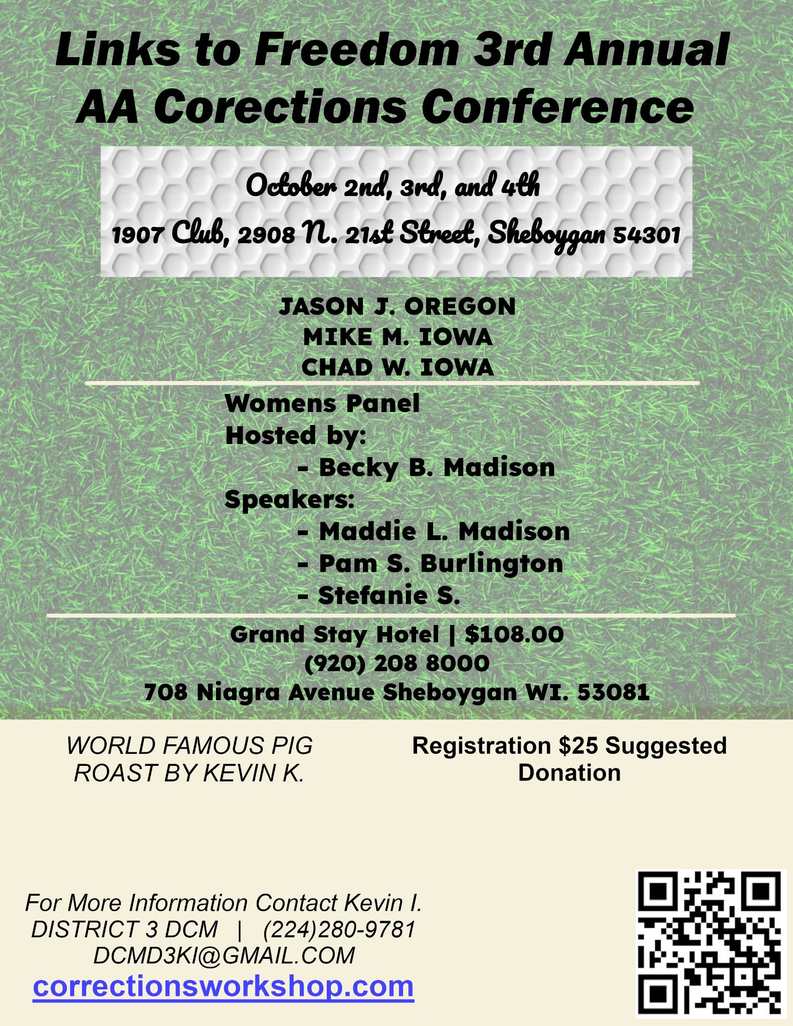 Links to Freedom Conference flyer